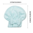 thumbnail image 2 of Microfiber Absorbent Hair Drying Cap for Gentle and Quick Drying after Washing Hair, 2 of 3