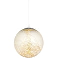 thumbnail image 2 of Fairy 8 Amber Glass Globe Ceiling Light Pendant Chandelier EEI 2926, 2 of 5