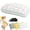 White, variant on Cooling Marshmallow-Soft Pillow for Adults, Soft Cloud-Like Fluffy Breathable Pillow for Sleeping, Bedroom, Side and Back Sleepers