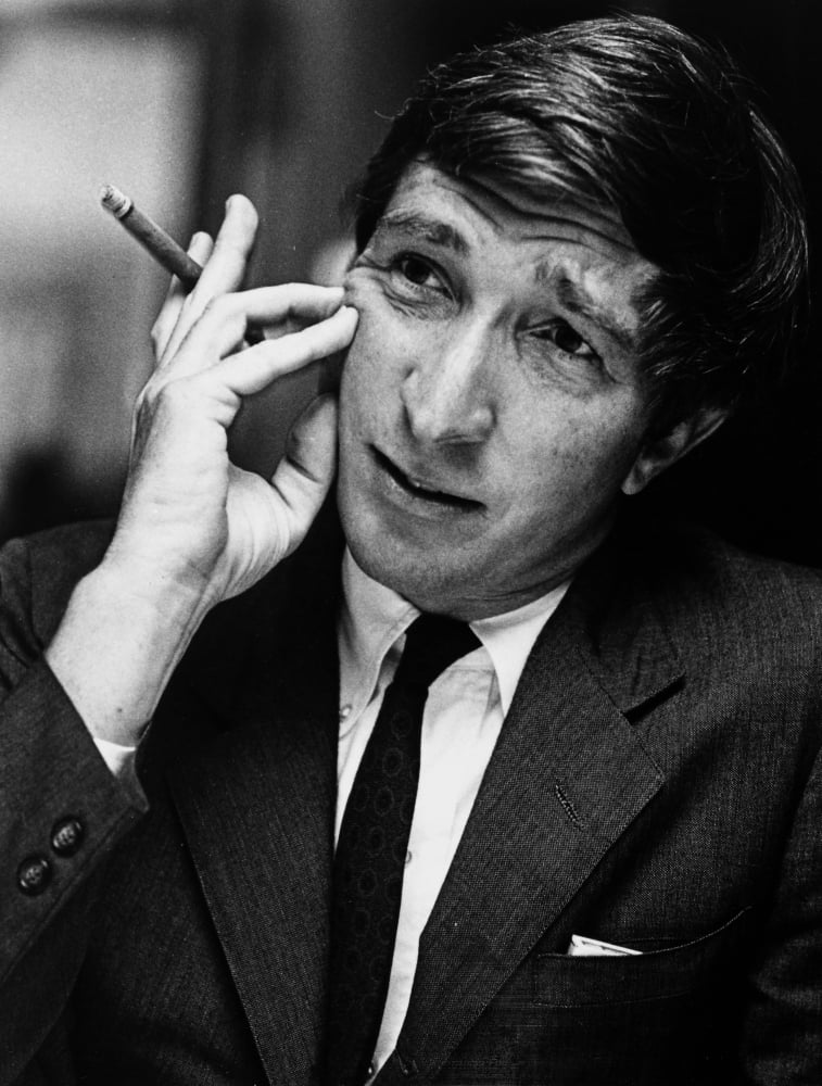 John Updike (1932-2009) Namerican Author Photograph By Michael Chikiris ...