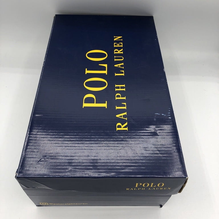Polo Ralph Lauren Mens Keaton Leather-Trim Canvas Sneaker  display picture 1
