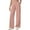 Pink, variant on Huankd Wide Leg Stretchy Work Pants Pull on Business Casual Pants for Women High Waisted Slacks, 26''/28'' Dress Pants Beige M