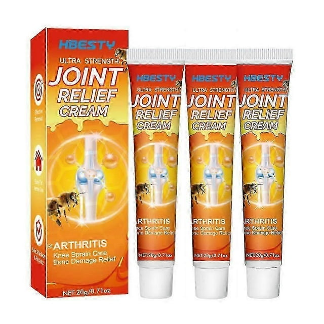 3pcs Joint & Bone Therapy Gel, Relief Pain for Shoulder, Back, Lumbar, Knee, Ankle, Sore Massage Oil
