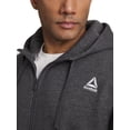 thumbnail image 4 of Reebok Men's and Big Men's Game Day Full Zip Hoodie, Sizes XS-5XL, 4 of 8