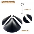 thumbnail image 3 of 18in Loose Rat Guard For Bird Feeder Pole,outer Pole Mount Plug Bird Feeder Protective Cover,for Outdoor Shepherd's Hook, 3 of 5