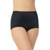 Women's Vassarette 40001 Undershapers Smoothing & Shaping Brief Panty (Black Sable S)