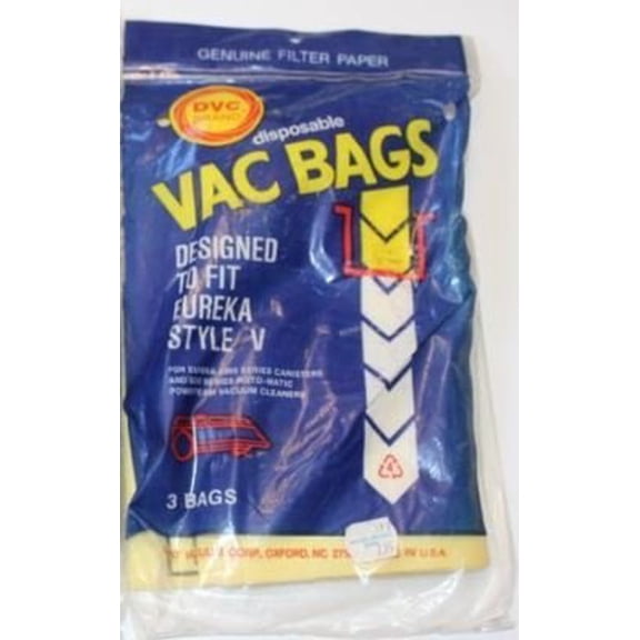 Eureka 233 DVC Style V Vac Bags