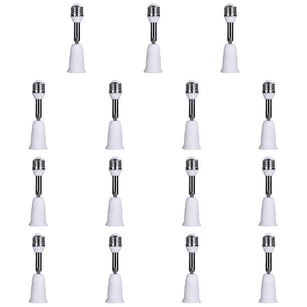 Lámpara Con Base Extensión Extensible Flexible E27 Convertidor Adaptador