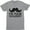 Athletic Heather, variant on I'm Your Huckleberry Men's Mustache Harry Gentlemen T-Shirt
