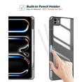 thumbnail image 4 of Funda ProCase para iPad Pro 13 2024 con soporte para lápices, color negro, 4 of 8