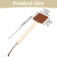 thumbnail image 2 of Sturdy Leather Fly Swatter For Indoors Heavy Duty Flyswatter With Wooden Handle Fly Swatters With Hanging Rope, 2 of 6