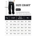thumbnail image 7 of Happy Cherry Cargo Jeans Pants for Boys Elastic Waist Baggy Trousers Kid Denim Pant Wide Leg Loose Streetwear with Pocket 8 Years, 7 of 7
