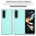thumbnail image 4 of Feishell Ultra Thin Phone Case for Samsung Galaxy Z Fold 6 2024,Shockproof Slim Fit Hard PC Hollow Button Comfortable Hand Grip Anti-Scratch Lightweight Durable Phone Case for Women Men,Skyblue, 4 of 7