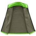 thumbnail image 5 of Dezsed Sleeveless Fleece Jacket Women Women's Fashion Casual Solid Color Pocket Style Fleece Warm Jacket Green XXXL, 5 of 8