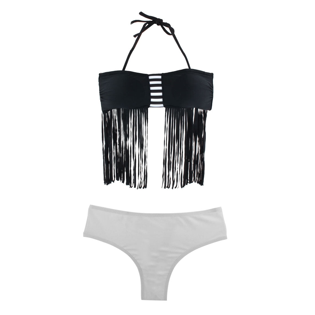 gray bathing suit