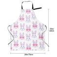 thumbnail image 5 of Picia Heart Rabbit Waterproof Apron for Unisex Adult - Adjustable Bib Apron with Pockets, Ideal for Cooking, Gardening, Painting, and Household Chores, 5 of 9