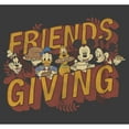 thumbnail image 2 of Boy's Mickey & Friends Friendsgiving Celebration  Graphic Tee Charcoal Heather Large, 2 of 5