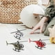 thumbnail image 5 of Children Metal Helicopter Plane Model Ornament for Home 4Pc, 5 of 5