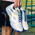 thumbnail image 4 of Trendy Pickleball Shoes Squash Shoes Table Tennis Shoes for Men Breathable Badminton Court Shoes, 4 of 6