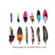 thumbnail image 2 of Disfraz de sombrero de plumas de vaquero para sombrero Fedora, 2 of 10