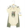 thumbnail image 2 of Hudson Baby 2 Cotton Short Sleeve Bodysuits and Pant Set, Preemie - 24 Months, 2 of 5