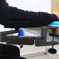 thumbnail image 4 of Adjustable Arm Rest Support, Elbow Rest, Aluminum Alloy, Rotating Clamp on Desk, for Desk Armrest Pad for Computer Table Home Office Gray, 4 of 10