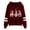 Red-b, variant on 2025 Christmas Long Women's Womens Hoodie Top Gnome Hooded Sweatshirt Sweat Womens Shirt Printed Sleeve Women's Hoodies Over for Women & Sweatshirts