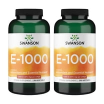 Swanson Natural Vitamin E 1000 Iu (671.10 Milligrams) 250 Sgels (2 Pack)