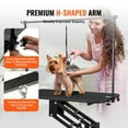 thumbnail image 4 of VEVOR 43" Hydraulic Pet Grooming Table, Heavy Duty Dog Grooming Arm for Medium/ Small Dogs, Height Adjustable Dog Grooming Station, Anti Slip Tabletop /Dog Grooming Station, Max Bearing 400LBS, 4 of 9
