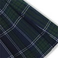 thumbnail image 5 of ITSAME Girls Pleated Skirt, Prevent Light Leakage High Waisted School Uniform Checkered Skirt Navy 7-8T, 5 of 6