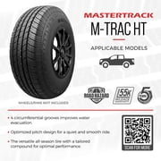 Mastertrack M-TRAC HT Highway Terrain LT265/70R17 10PR E 123/120S All Season Light Truck SUV Tire 265/70/17 Simolary simolary.com 16