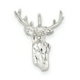 thumbnail image 1 of Beautiful Sterling Silver Deer Head Charm, 1 of 2