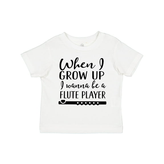 Inktastic Future Flute Player Music Gift Boys or Girls Toddler T-Shirt