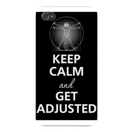 High Power Da Snap - Apple Iphone Custom Case 5 / 5s White Plastic Snap on - Keep Calm and Get Adjusted DaVinci
