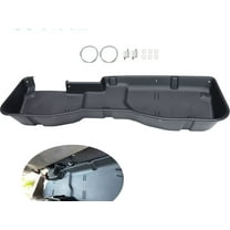 For 19-23 Silverado 20-23 1500 Crew Cab Rear Cargo Under Seat Storage Box Black