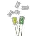 thumbnail image 5 of 200Pcs 5mm LED Light Emitting Diode Lampshade Guide Column Cap Protective Cover Transparent Lamp, 5 of 7