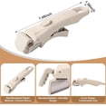 thumbnail image 3 of Multifunctional Detachable Pan Handle — Heat-Resistant, Non-Slip Kitchen Tool; Dual-Purpose for Cooking & Serving; Hangable Storage (2-Pack), 3 of 9