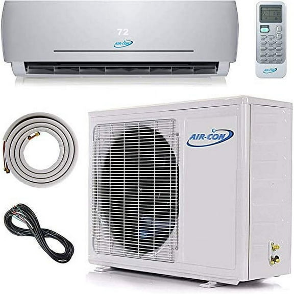 12000 BTU Mini Split Air Conditioner Ductless AC/Heating System Heat Pump 21 SEER