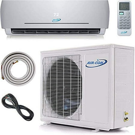 12000 BTU Mini Split Air Conditioner – Ductless AC/Heating System - 1 Ton Pre-Charged Inverter Heat Pump – 21 SEER - 12’ Lineset & Wiring - 100% Ready to Install - USA Parts & Support…