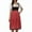 Red, variant on Landzoo One German Oktoberfest Women's Laced Half Apron Clothes Bavarian Traditional Dirndl Style Waist Tied Adjustable Party Outfit Soft Stylish Basic Clothes
