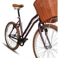 thumbnail image 3 of Bicicleta Urbana Black Panther Dama Boho Rodada 24 Con Canasta morado, 3 of 3