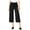 Black - deepblack, variant on maison Jules Womens Tie Waist Casual Wide Leg Pants, Blue, Medium