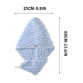 thumbnail image 3 of Gorro Secador de Pelo de Microfibra Cloud Velvet: Suave, Antideslizante y de Rápida Absorción para El Baño y Los Viajes., 3 of 6