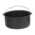 thumbnail image 3 of WHAMVOX Casserole à Frire avec Poignée Forme Ronde Acier au Carbone pour Cuisson à la Maison 1 Paquet, 3 of 8