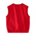thumbnail image 2 of MesaSe Gilet Pull Appliqué Renne Rouge pour Garçons et Filles, 2 of 6