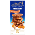 thumbnail image 1 of Lindt SWISS CLASSIC GRANDES Hazelnut & Caramel Milk Chocolate Bar, 150 Grams, 1 of 4