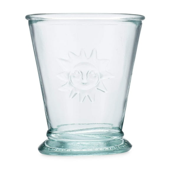 Tuscan Sun Green Glass Tumbler 7 Ounce, 6 Pack