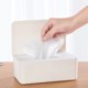 thumbnail image 3 of Caja de almacenamiento de papel húmedo caja de almacenamiento de pañuelos a prueba de polvo caja decorativa de toallitas con sello para escritorio, 3 of 9
