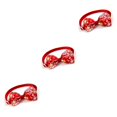 thumbnail image 4 of Greeniant Collares para perros Pajaritas Collar encantador ajustable Mascotas Correas Accesorios Decoraciones Push-pull Puppy Party impreso Type1 NO1, 4 of 6