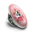 thumbnail image 2 of Cows are Friends Not Food Vegan Vegetarian Funny Humor Metal 0.75" Lapel Hat Pin Tie Tack Pinback, 2 of 5